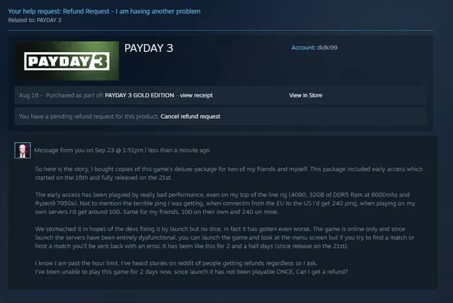 Zwrot gry na Steam: 14 dni, 2h i Twoje pieniądze z powrotem!